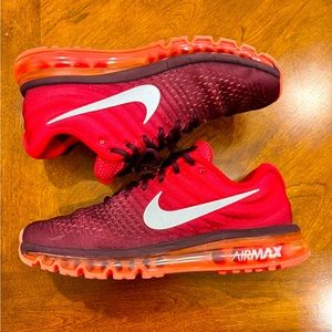 Nike Air Max 2017 Gym Red Colorway Sz: 11.5